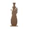 Glitzhome® 36'' Lighted Wooden Snowman Porch Décor